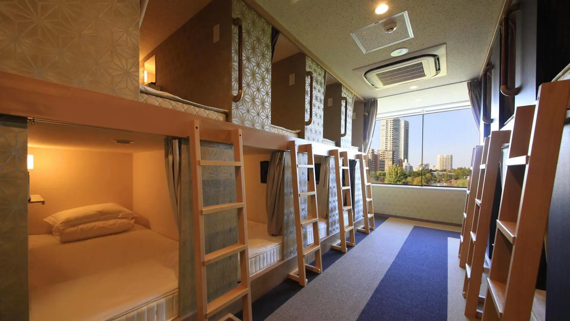 מלון קפסולה טוקיו Centurion Ladies Hostel Ueno Park